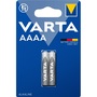 Elem LR61 AAAA Varta 1,5V Pro Alkáli 2db LR8D425 4061101402