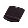Egérpad csuklótámasszal, habtöltésű, Fellowes® PlushTouch, fekete