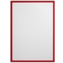 Infókeret A4, mágneses Franken piros