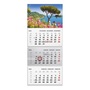 Kalendart 2026 T074 3 tömb Táj mintás speditőrnaptár