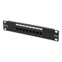 DIGITUS 10" 1U 8portos Cat.5e árnyékolatlan patch panel