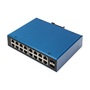 DIGITUS DN-651138 12x GbE Lan port 2x SFP port nem menedzselhető ipari switch