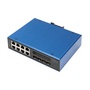 DIGITUS DN-651160 8x GbE Lan port 4x SFP+ port menedzselhető ipari switch