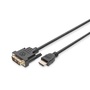 DIGITUS High Speed Full HD 60Hz DVI-D - HDMI type A kábel 2m
