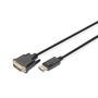 DIGITUS Full HD 60Hz Dual Link 1.1a DisplayPort - DVI-D kábel 2m
