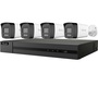 HiLook DS-J142I(STD)/IK28P-460B IP kamera szett, 4x6MP csőkamerával, beépített 2TB HDD-vel