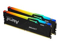 DDR5 32Gb/6000MHz Kingston K2 Fury Beast RGB KF560C36BBEAK2-32