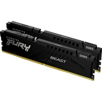 DDR5 32Gb/5600MHz Kingston K2 Fury Beast Black KF556C36BBEK2-32