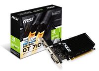 PCIE 710GT 2Gb MSI DDR3 Passive GT710 2GD3H LP