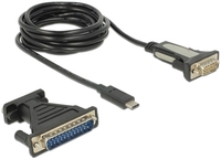 USB3.1 Type C - Soros DB9 RS-232 + DB25 adapter Delock 62904 USB3.1 Type C - Soros DB9 RS-232 + DB25 adapter Delock 62904