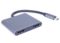 USB 3.2 Gen 2 (USB-C) - Multiport adapter 2xHDMI 1.4 PremiumCord