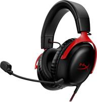 Fejhal +mikrofon HP HyperX Cloud III Black/Red 727A9AA