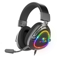 Fejhal +mikrofon Spirit of Gamer ELITE-H40 Black RGB MIC-EH40BK