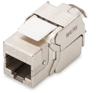 ET x RJ 45 CAT6A Keystone aljzat 180fok Digitus DN-93615