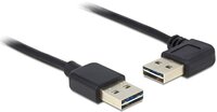 Kab USB AM5P-6 (A-B) Mini USB 3m hajlított apa Delock 82683