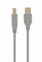 Kab USB A-B 1,8m Gembird CCP-USB2-AMBM-6G Gray