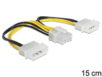 Kab Táp 8 pin EPS 2x4 pines molex 15cm Delock 83410