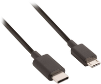 Kab USB3.1 Type-C M-micro B USB 1m Nedis CCGL60750BK10