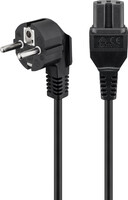 Kab Hálozati CEE7/7 (E/F) plug angled - IEC C15 2m Goobay 93277