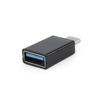 Fordító USB 3.0 Type-C M - Type-C F Black Gembird A-USB3-CMAF-01