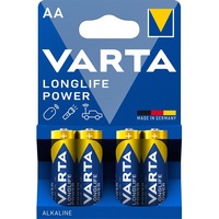 Elem LR06 AA Ceruza 4db VARTA 4906 Longlife Alkaline 4906121414