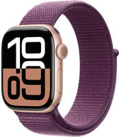 Okosóra Apple Watch S10 GPS 42mm Rose Gold / Plum Loop 3n492z/a