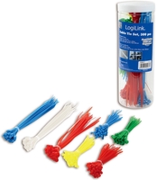 Kábelkötegelő szett 300db Logilink KAB0017 Kábelkötegelő szett 300db Logilink KAB0017