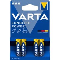 Elem AAA mikro LR03 Longlife Power 4 db/csomag, Varta