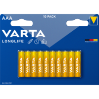 Elem AAA mikro  LR03 Longlife 10 db/csomag, Varta