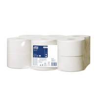 Toalettpapír 1 rétegű közületi átmérő: 18,8 cm 1200 lap/240 m/tekercs 12 tekercs/karton T2 Mini Jumbo Tork_120161 natúr Toalettpapír 1 rétegű közületi átmérő: 18,8 cm 1200 lap/240 m/tekercs 12 tekercs/karton T2 Mini Jumbo Tork_120161 natúr