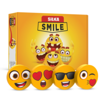 Radír, smile-kicsi, 36 db/display, Silka