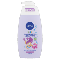 Tusfürdő és sampon 500 ml Nivea kids lány