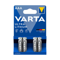 Elem AAA ceruza LR03 4 db/csomag, Varta Ultra Lithium