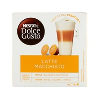Kávékapszula, Nescafé DOLCE GUSTO Café Latte Macchiato 16db/doboz Kávékapszula, Nescafé DOLCE GUSTO Café Latte Macchiato 16db/doboz