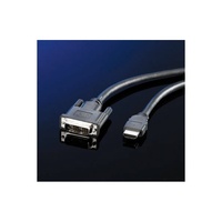 Gembird CC-HDMI-DVI-6 1,8m HDMI/DVI-D fekete átalakító