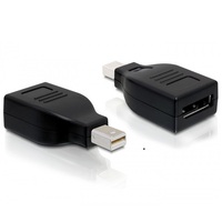 Delock 65238 Displayport mini apa > Displayport anya adapter