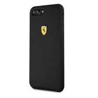 Ferrari SF iPhone 8 Plus fekete szilikon hátlap