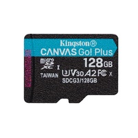 Kingston 128GB SD micro Canvas Go! Plus (SDXC Class 10 UHS-I U3) (SDCG3/128GBSP) memóriakártya