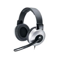 Genius HS-05A jack fekete headset