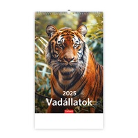 Kalendart 2025 T094 Vadállatok falinaptár