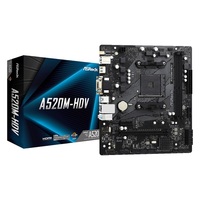 ASRock A520M-HDV AMD A520 SocketAM4 mATX alaplap