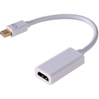 Akyga AK-AD-38 15cm mini DisplayPort apa - HDMI anya adapter