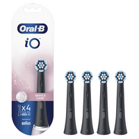 Oral-B iO Gentle Care Black Rainbow fekete 4 db-os fogkefefej szett