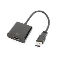 Gembird A-USB3-HDMI-02 USB - HDMI fekete adapter