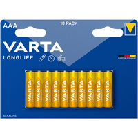 Varta 4103101461 Longlife AAA (LR03) alkáli mikro ceruza elem 10db/bliszter