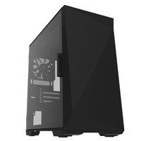 ZALMAN Z1 ICEBERG BK fekete (táp nélküli) ablakos mATX ház