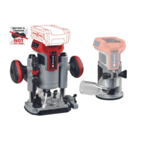 Einhell 4350410 PXC TP-RO 18 Set Li BL - Solo akkus felsőmaró és élmaró