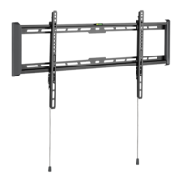 Stell SHO 7210 43"-90" fix fekete fali konzol