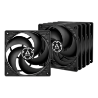 Arctic P12 120mm 5db fekete ventilátor