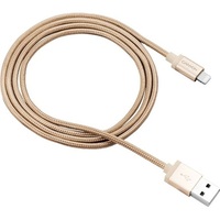 Canyon Charge & Sync MFI Lightning -> USB 2.0 A M/M adatkábel 1m arany